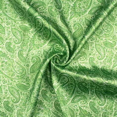 lime green patterned fabric